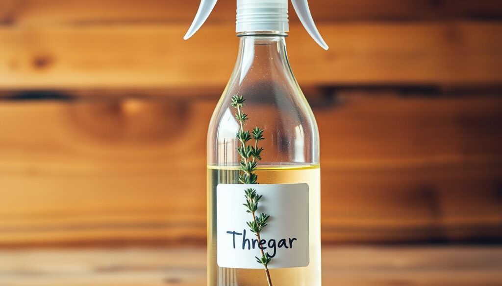 vinegar and thyme spray